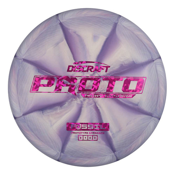 #49 (Magenta Shatter) 173-174 Ricky Wysocki Prototype Fossil