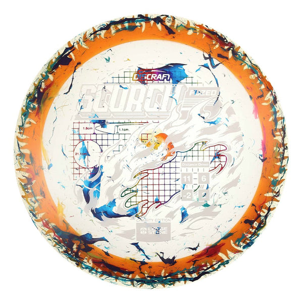 #52 Orange Rim (EXACT DISC) 173-174 Charity Jawbreaker Z Flx Scorch w/ Solid ESP Rim