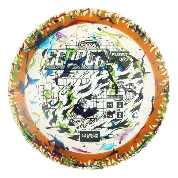 #51 Orange Rim (EXACT DISC) 173-174 Charity Jawbreaker Z Flx Scorch w/ Solid ESP Rim