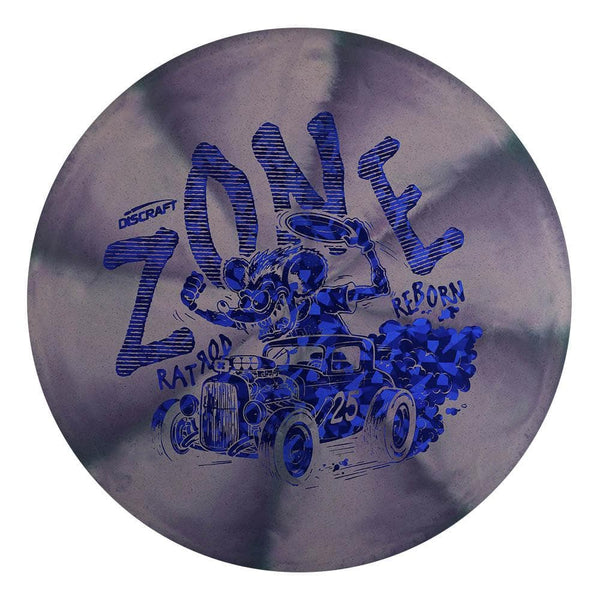 #26 (Blue Dark Shatter) 173-174 Rubber Blend Swirl Zone