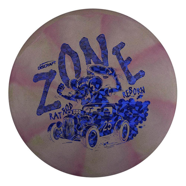 #24 (Blue Dark Shatter) 173-174 Rubber Blend Swirl Zone