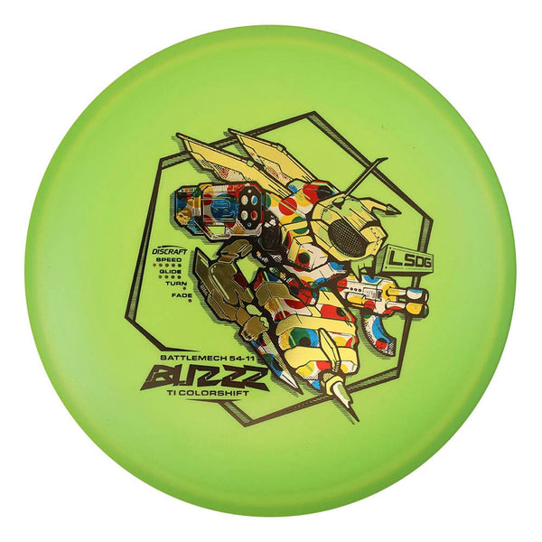 #23 (Black/Gold Metallic/Wonderbread) 177+ Titanium (Ti) Colorshift Buzzz