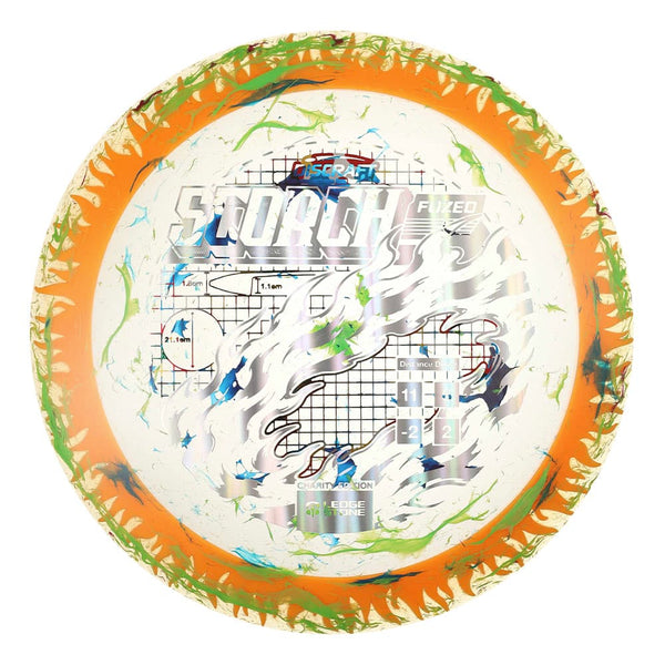 #47 Orange Rim (EXACT DISC) 173-174 Charity Jawbreaker Z Flx Scorch w/ Solid ESP Rim