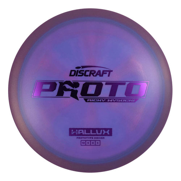 #44 (Purple Metallic) 173-174 Ricky Wysocki Prototype Hallux