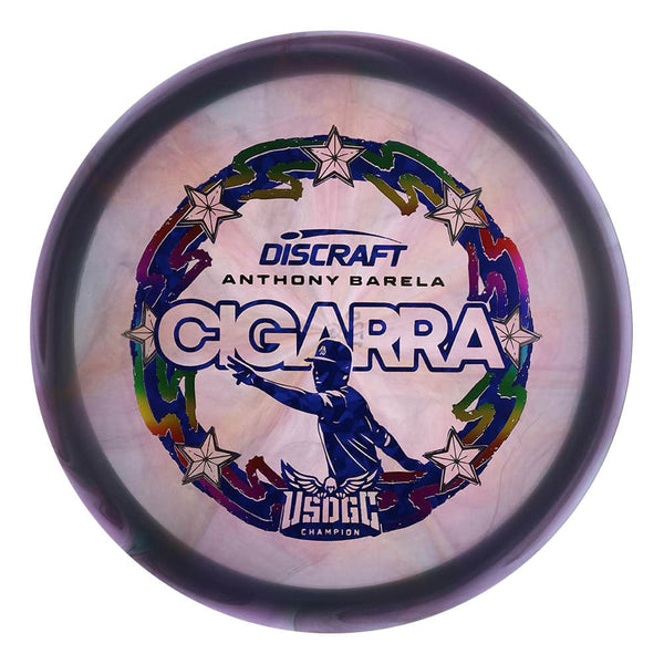 #33 (Blue Dark Shatter/Gunmetal/Rainbow) 170-172 Anthony Barela Victory Edition Z Swirl Cigarra