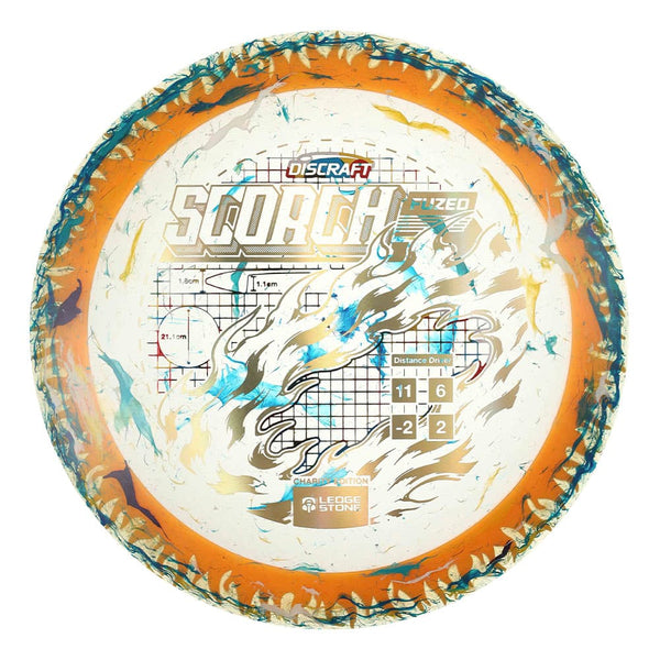 #46 Orange Rim (EXACT DISC) 173-174 Charity Jawbreaker Z Flx Scorch w/ Solid ESP Rim