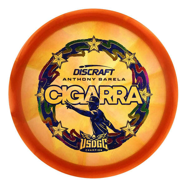 #32 (Blue Dark Shatter/Gunmetal/Rainbow) 170-172 Anthony Barela Victory Edition Z Swirl Cigarra