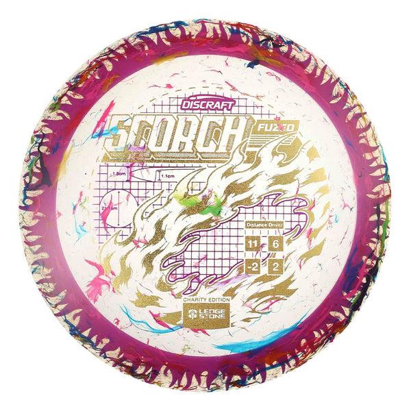 #45 Magenta Rim (EXACT DISC) 173-174 Charity Jawbreaker Z Flx Scorch w/ Solid ESP Rim