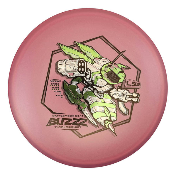 #19 (Black/Colorshift/Silver Tron) 177+ Titanium (Ti) Colorshift Buzzz