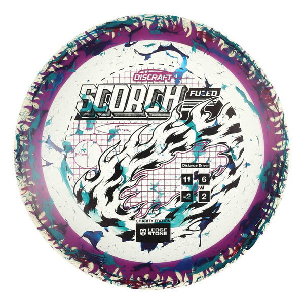 #43 Magenta Rim (EXACT DISC) 173-174 Charity Jawbreaker Z Flx Scorch w/ Solid ESP Rim
