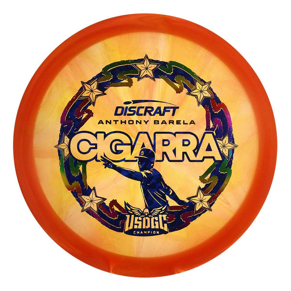 #29 (Blue Dark Shatter/Gunmetal/Rainbow) 170-172 Anthony Barela Victory Edition Z Swirl Cigarra