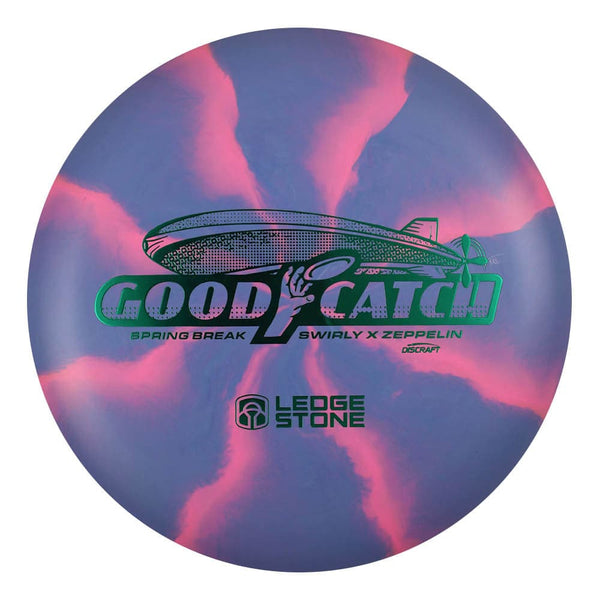 #34 (Green Metallic) 160-163 X Swirl Zeppelin