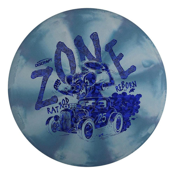 #15 (Blue Dark Shatter) 173-174 Rubber Blend Swirl Zone