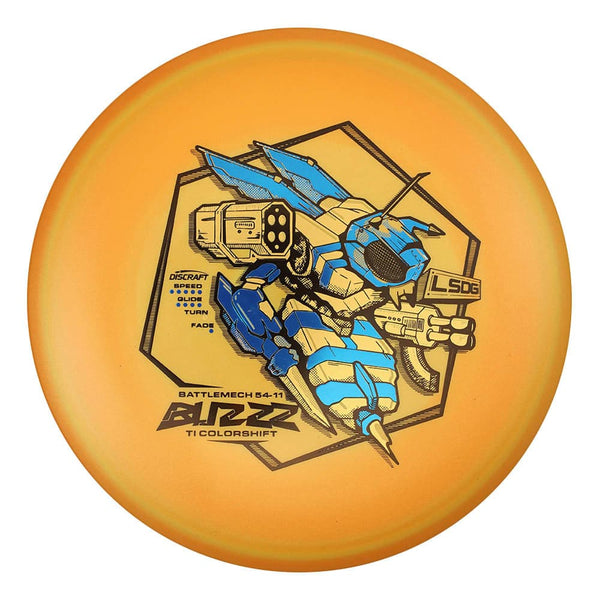 #15 (Black/Blue Metallic/Gold Brushed) 177+ Titanium (Ti) Colorshift Buzzz