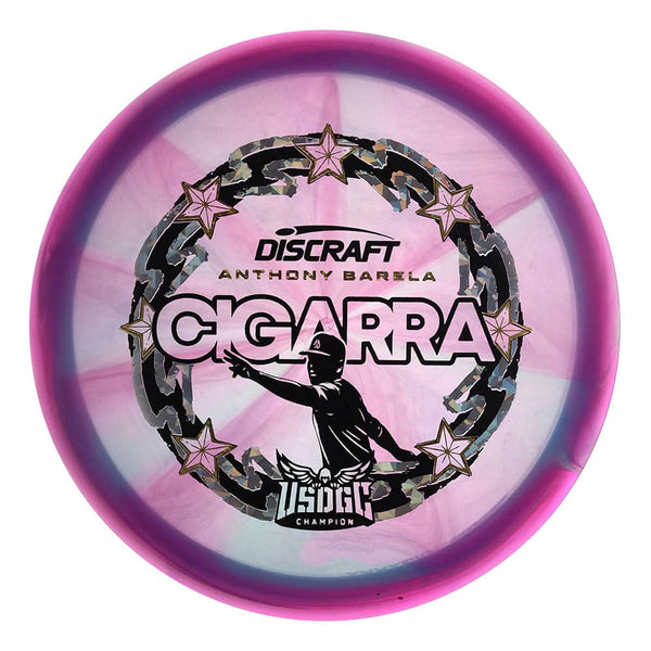 #26 (Black*/Gold Dots/Silver Shatter) 170-172 Anthony Barela Victory Edition Z Swirl Cigarra