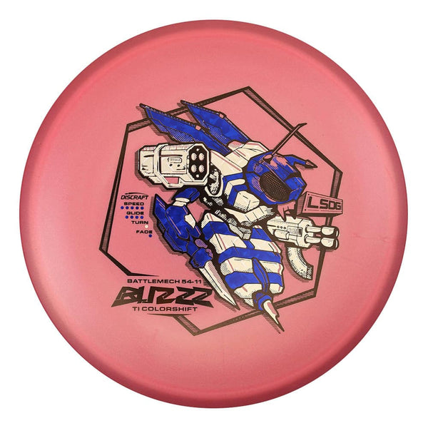 #13 (Black/Blue Dark Shatter/Diamond Plate) 177+ Titanium (Ti) Colorshift Buzzz