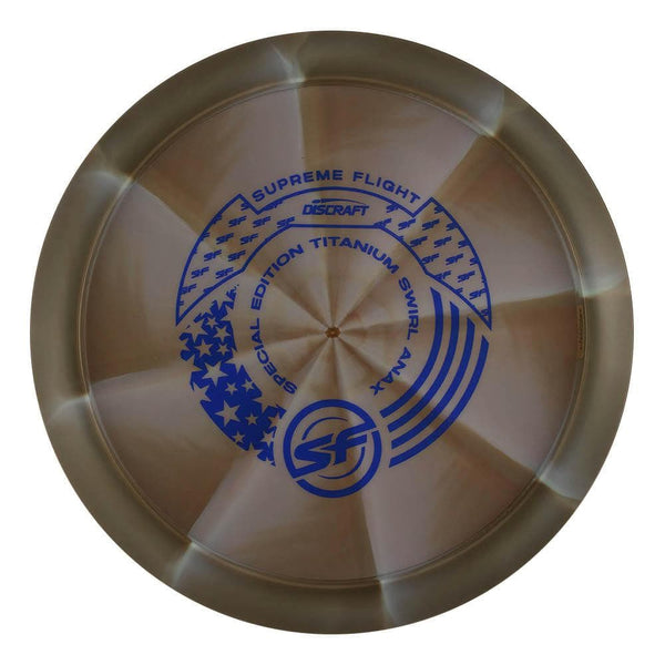 #12 EXACT DISC (Blue Matte) 173-174 Supreme Flight Ti Swirl Anax