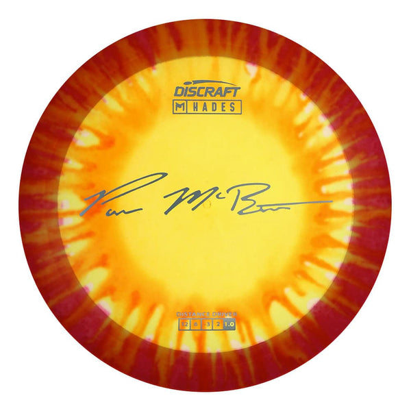 #9 (Blue Light Metallic) 173-174 Paul McBeth Fly & Flag Dye Z Hades