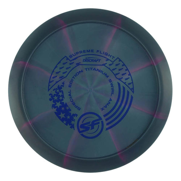 #11 EXACT DISC (Blue Matte) 173-174 Supreme Flight Ti Swirl Anax