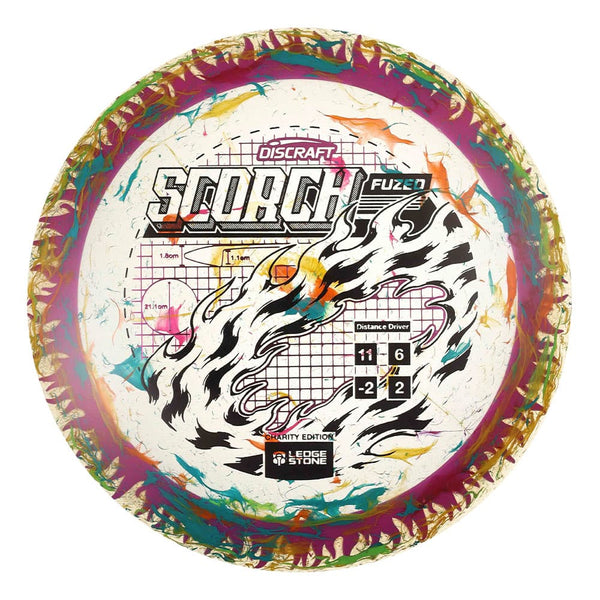 #35 Magenta Rim (EXACT DISC) 173-174 Charity Jawbreaker Z Flx Scorch w/ Solid ESP Rim