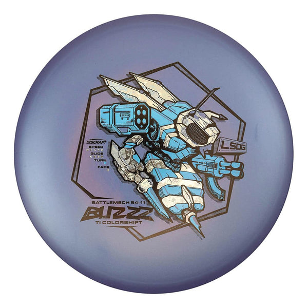 #10 (Black/Bee/Blue Light Holo) 177+ Titanium (Ti) Colorshift Buzzz