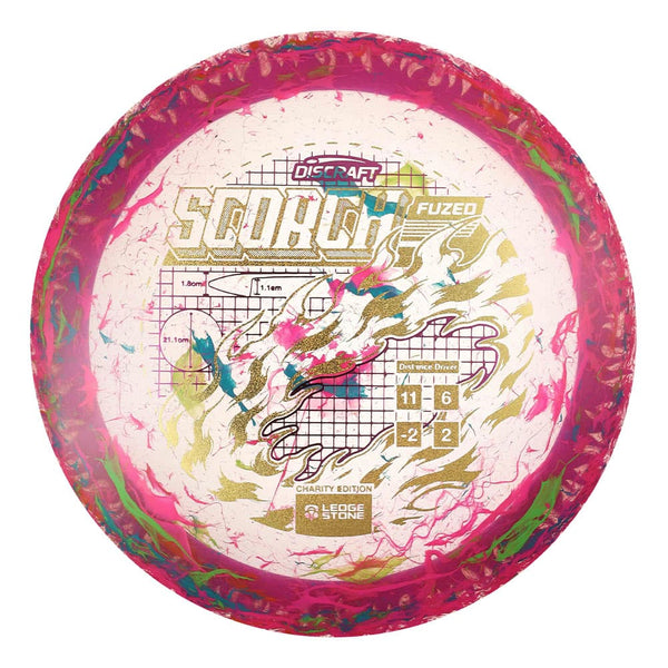 #34 Magenta Rim (EXACT DISC) 173-174 Charity Jawbreaker Z Flx Scorch w/ Solid ESP Rim