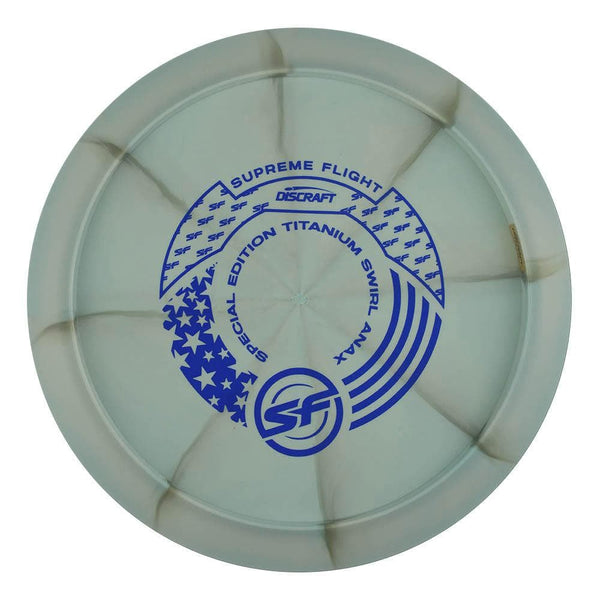 #9 EXACT DISC (Blue Matte) 173-174 Supreme Flight Ti Swirl Anax