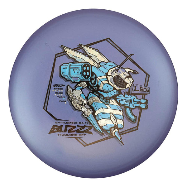 #9 (Black/Bee/Blue Light Holo) 177+ Titanium (Ti) Colorshift Buzzz