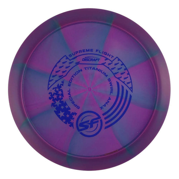 #8 EXACT DISC (Blue Matte) 173-174 Supreme Flight Ti Swirl Anax