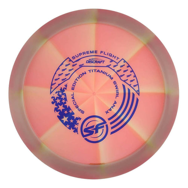 #7 EXACT DISC (Blue Matte) 173-174 Supreme Flight Ti Swirl Anax