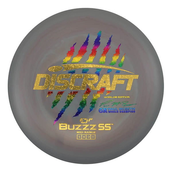 #6 (Gold Disco Dots/Rainbow Sparkle Stars) 170-172 2026 Worlds 6 Claw Buzzz SS #1