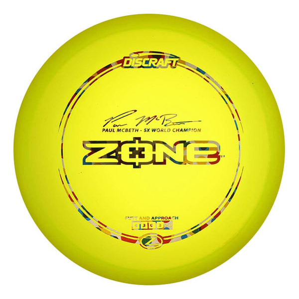 #17 Yellow (Wonderbread) 173-174 Paul McBeth 5x Z Zone