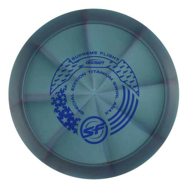 #6 EXACT DISC (Blue Matte) 173-174 Supreme Flight Ti Swirl Anax
