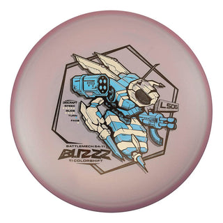 #6 (Black/Silver Matte-Allic/Blue Light Holo) 175-176 Titanium (Ti) Colorshift Buzzz