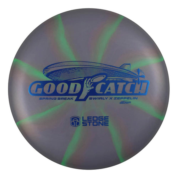 #23 (Blue Metallic) 160-163 X Swirl Zeppelin
