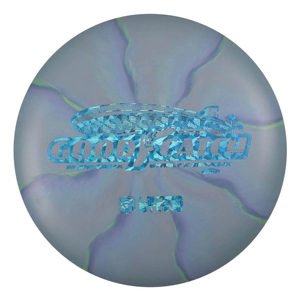 #22 (Blue Light Shatter) 160-163 X Swirl Zeppelin