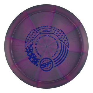 #4 EXACT DISC (Blue Matte) 173-174 Supreme Flight Ti Swirl Anax