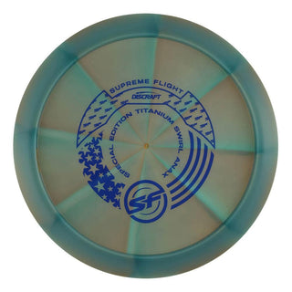 #3 EXACT DISC (Blue Matte) 173-174 Supreme Flight Ti Swirl Anax