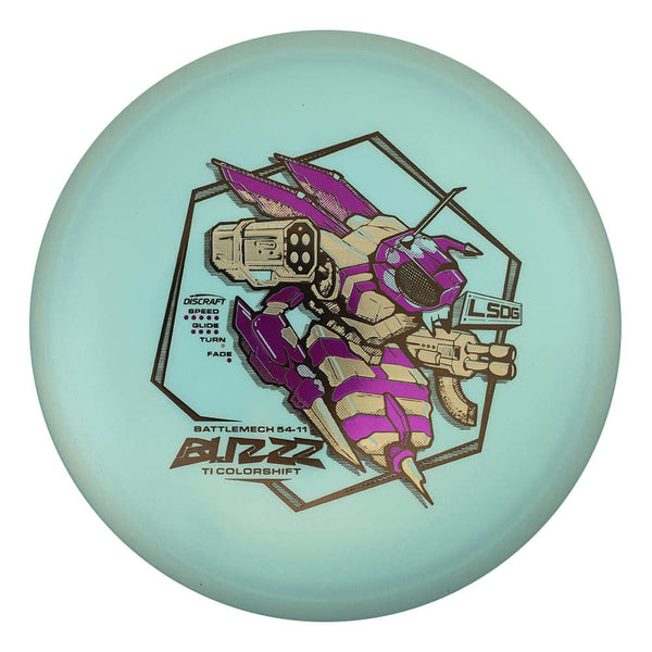 #3 (Black/Purple Metallic/Fishscale) 173-174 Titanium (Ti) Colorshift Buzzz