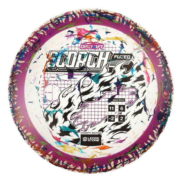 #27 Magenta Rim (EXACT DISC) 173-174 Charity Jawbreaker Z Flx Scorch w/ Solid ESP Rim