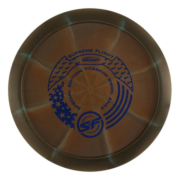 #2 EXACT DISC (Blue Matte) 173-174 Supreme Flight Ti Swirl Anax