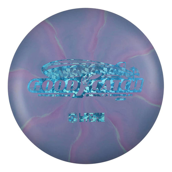 #19 (Blue Light Shatter) 160-163 X Swirl Zeppelin