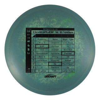 #1 (Black) 170-172 Colorshift ESP XL