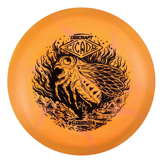 #4 (Black) 170-172 ESP Swirl Cicada