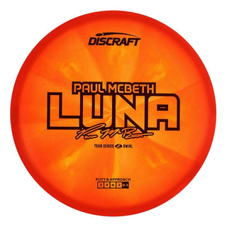 #1 (Black) 173-174 2025 Tour Series Z Swirl Paul McBeth Luna