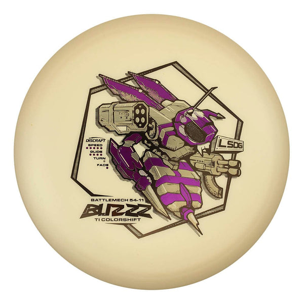 #1 (Black/Purple Metallic/Fishscale) 170-172 Titanium (Ti) Colorshift Buzzz