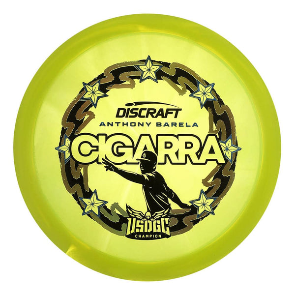 #11 (Black/Blue Sparkle Stars/Gold Holo) 170-172 Anthony Barela Victory Edition Z Swirl Cigarra