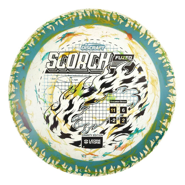 #22 Light Blue Rim (EXACT DISC) 173-174 Charity Jawbreaker Z Flx Scorch w/ Solid ESP Rim