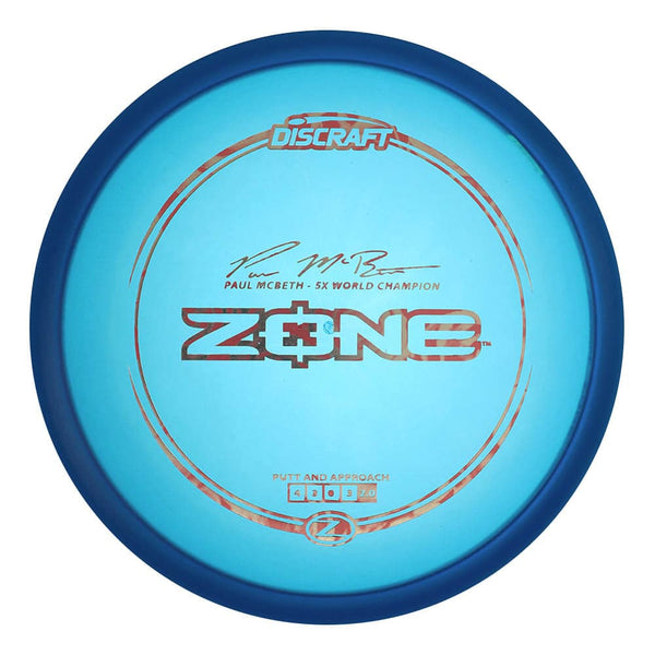 #8 Blue (Pink Clouds) 173-174 Paul McBeth 5x Z Zone