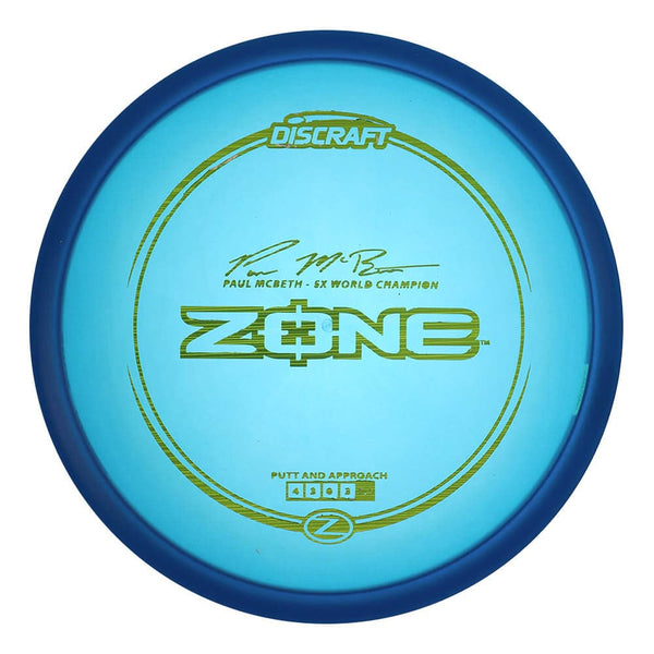 #6 Blue (Green Lasers) 173-174 Paul McBeth 5x Z Zone
